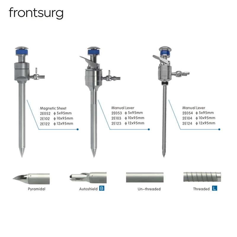 Reusable laparoscopic trocars